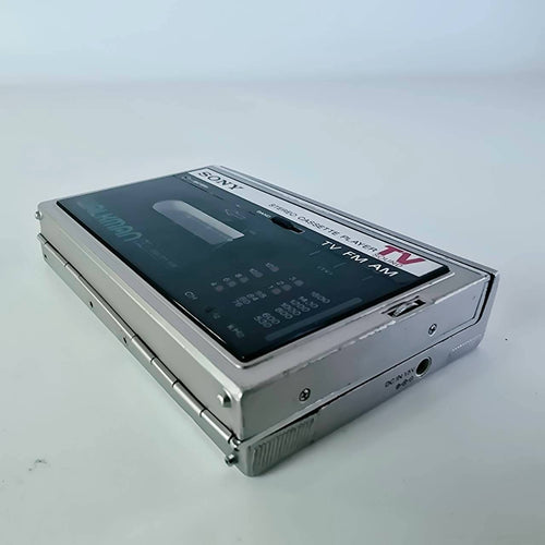 Cd Md Cassette Deck Sony Wm-F30 Walkman