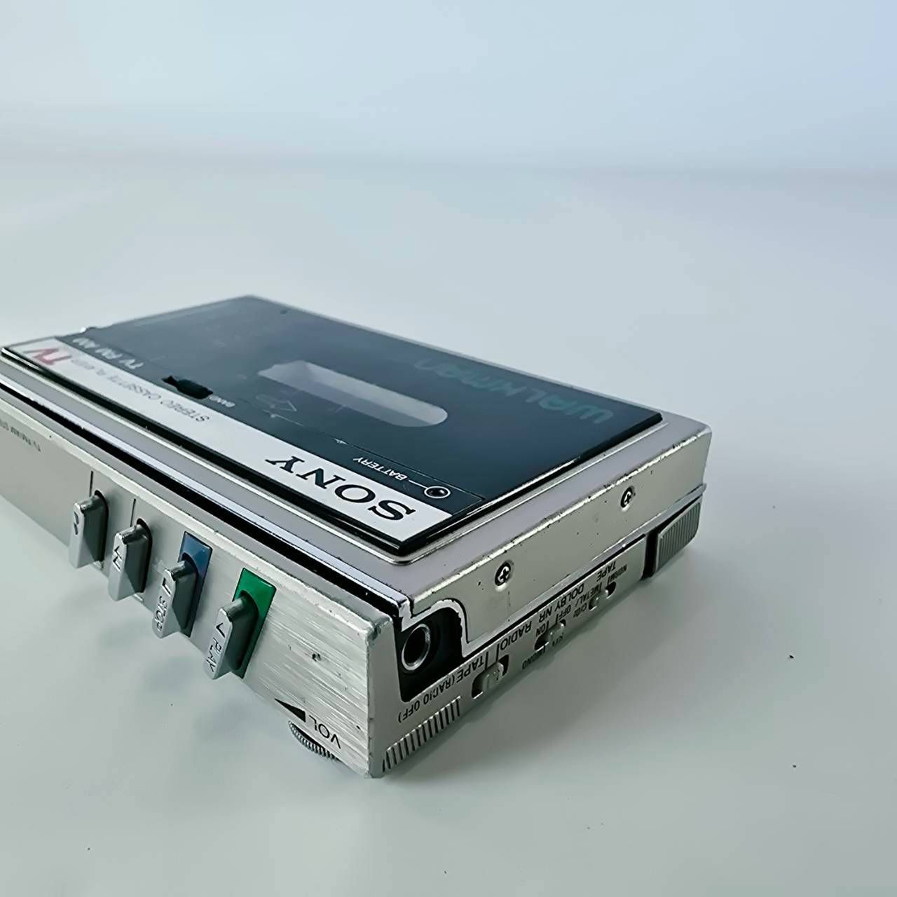 Cd Md Cassette Deck Sony Wm-F30 Walkman