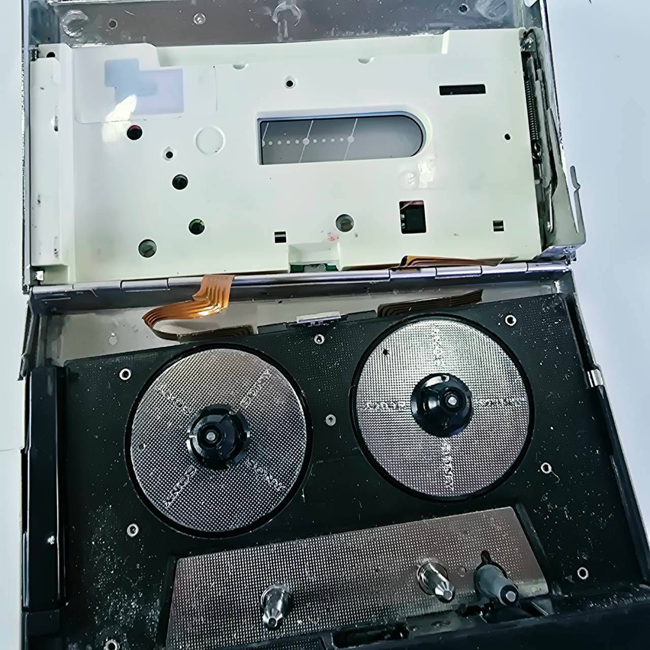 Cd Md Cassette Deck Sony Wm-F30 Walkman