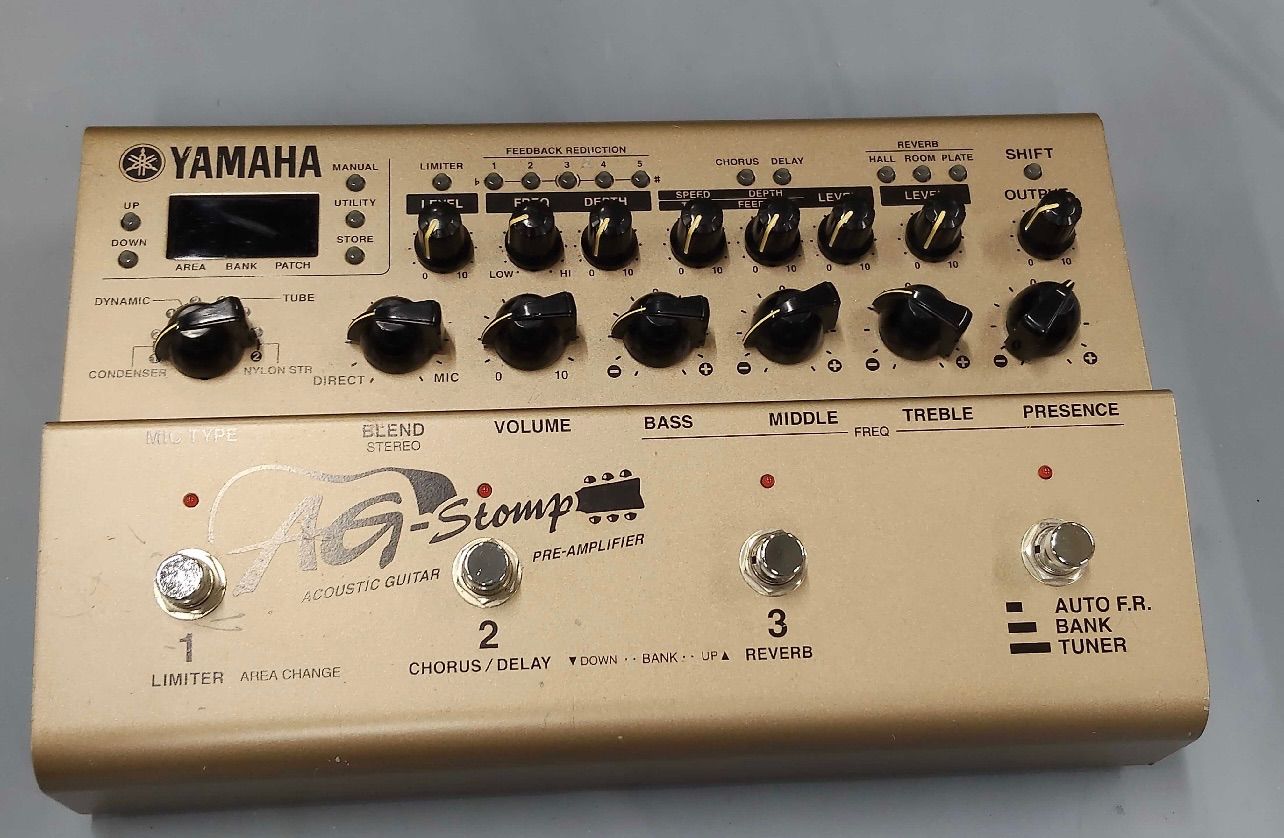 Yamaha Guitar Effector Ag-Stomp