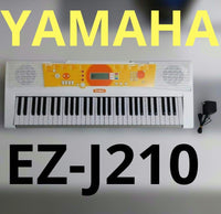 Yamaha Keyboards Digital Pianos Ez-J210