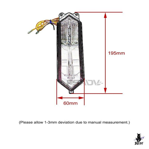Light Winker Yzf-R7 2021-2025 Led