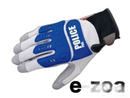 Komine Gloves Gk-134Iglv Pro Ex Gry/Blu Police Xl 06-134P/Gry/Bl/X (2313308)