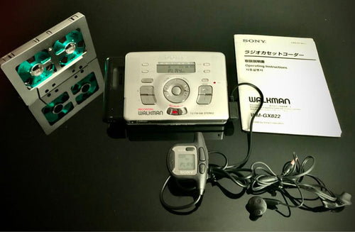Sony Cassette Player Wm-Gx822
