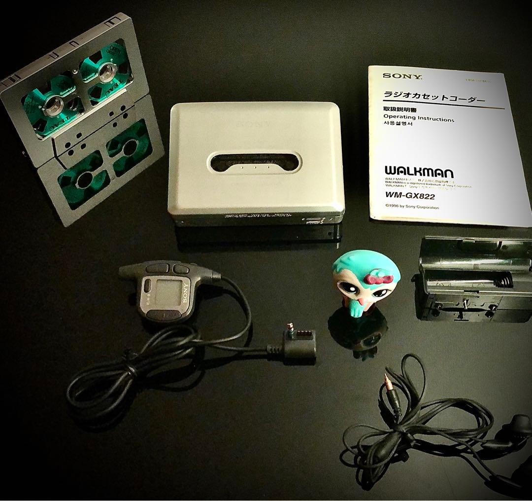 Sony Cassette Player Wm-Gx822