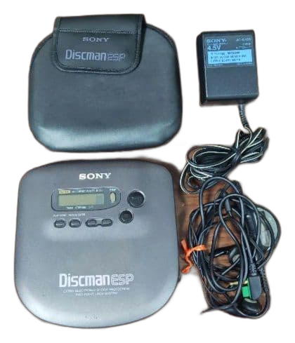 Portable Cd Player Sony Discman Esp D-335