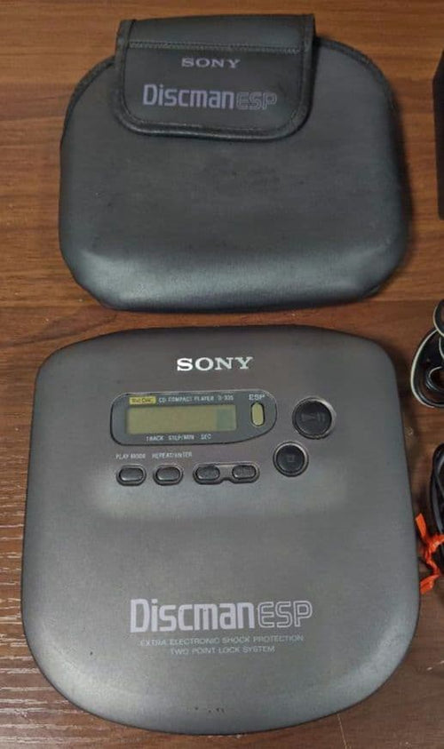 Portable Cd Player Sony Discman Esp D-335