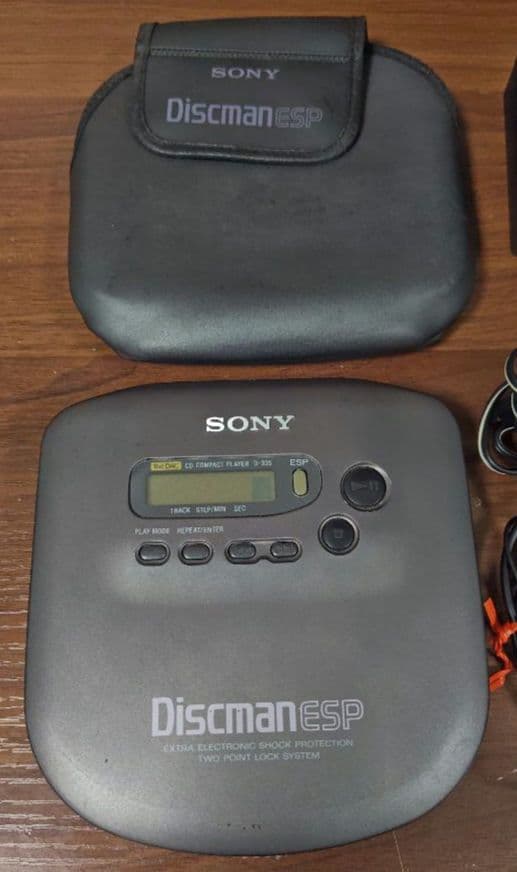 Portable Cd Player Sony Discman Esp D-335