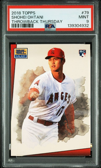 Topps Mlb 2018 Throwback Thursday #79