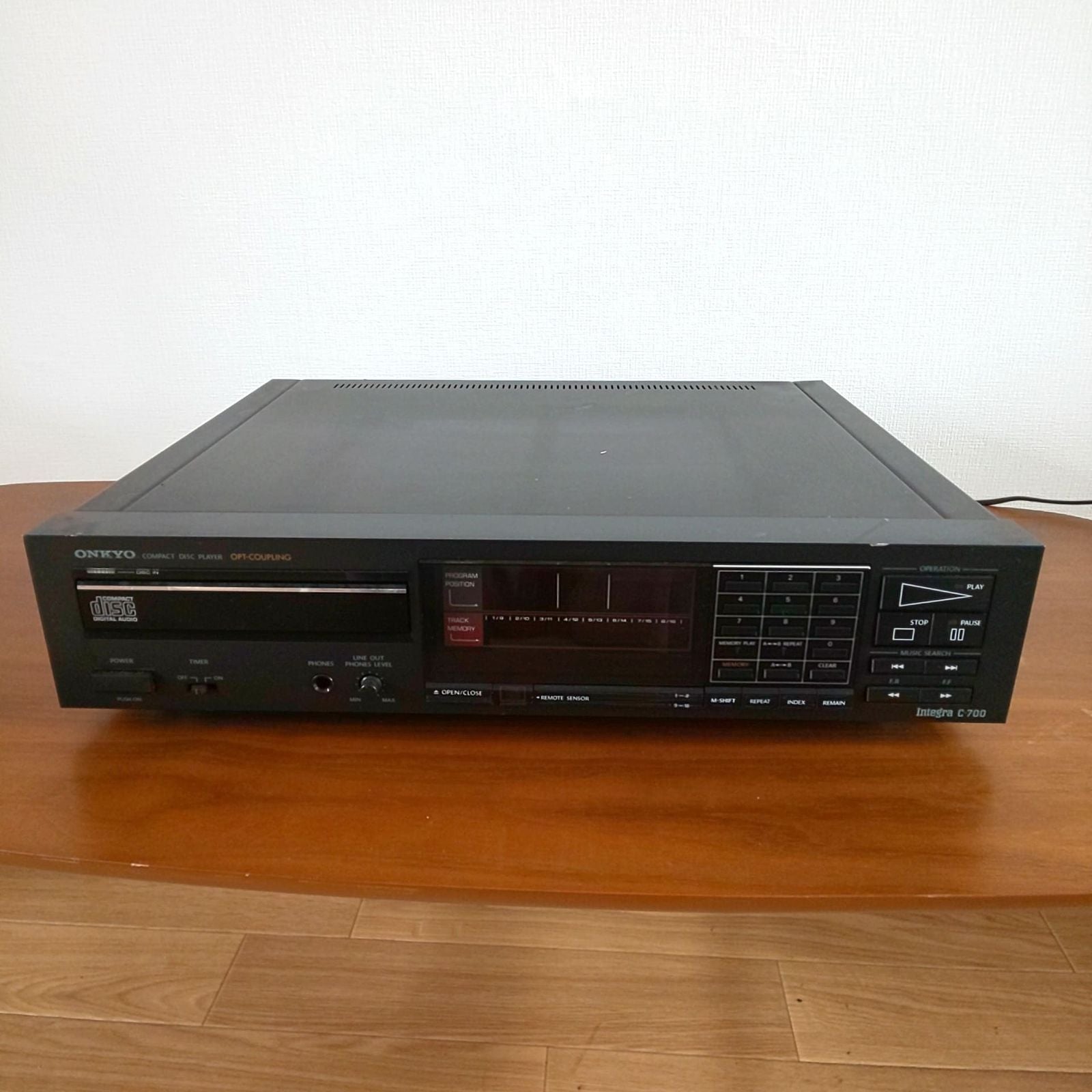 Onkyo Cd Md Cassette Deck 1742 Integra C-700