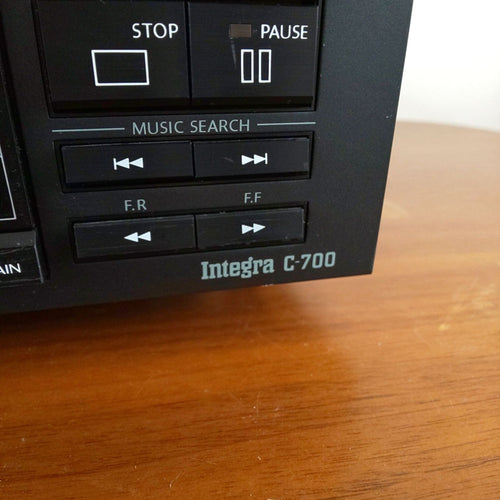 Onkyo Cd Md Cassette Deck 1742 Integra C-700