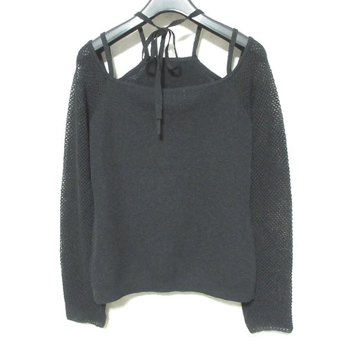 Moussy Long Sleeve 25Aw Open Shoulder Halter 010Iaa70-6181 F Used