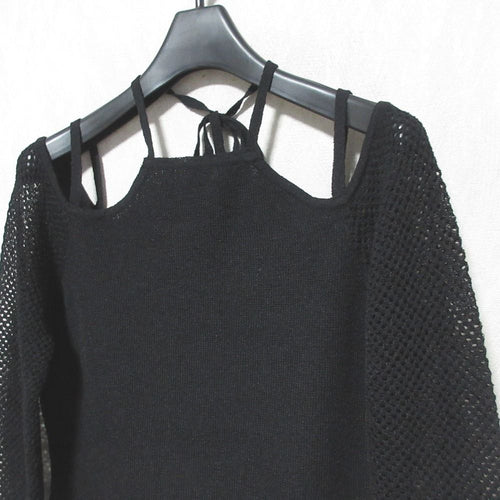 Moussy Long Sleeve 25Aw Open Shoulder Halter 010Iaa70-6181 F Used