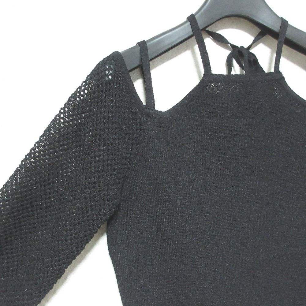 Moussy Long Sleeve 25Aw Open Shoulder Halter 010Iaa70-6181 F Used