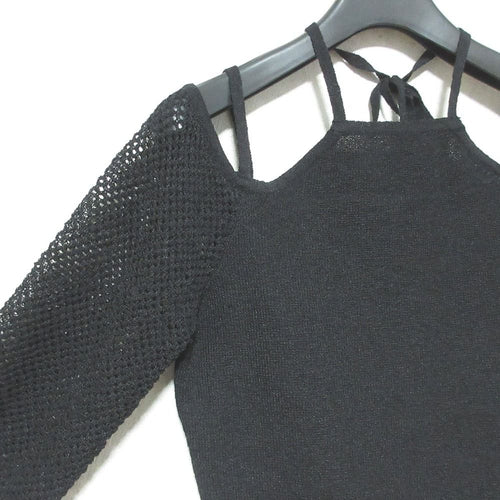 Moussy Long Sleeve 25Aw Open Shoulder Halter 010Iaa70-6181 F Used