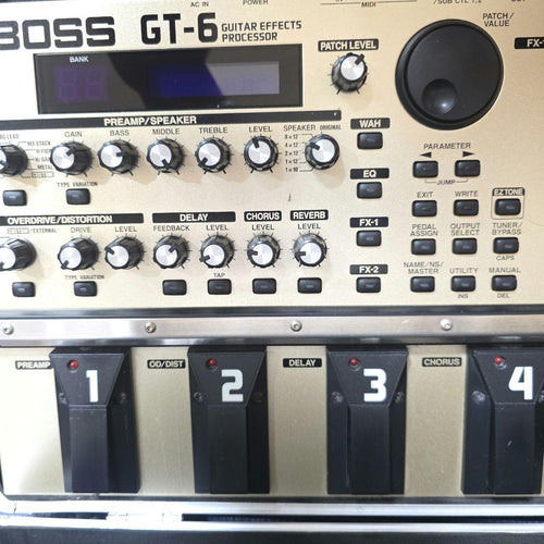 Bose Guitar Effector 492 Boss Gt-6 Korg