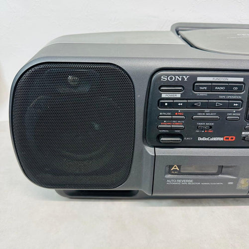 Sony Cd Md Cassette Deck Cfd-500 Dodecahorn