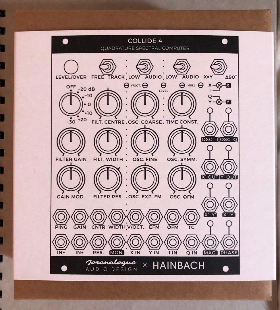 Moog Modular Synthesizer Joranalogue Collide 4