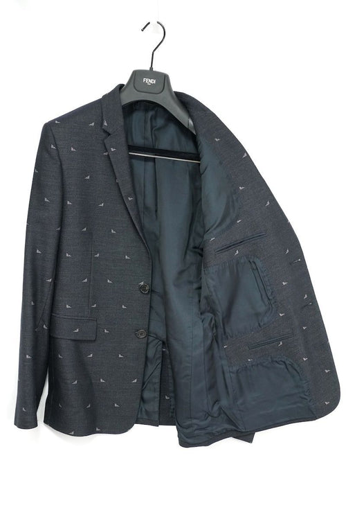 Fendi Tailored Jacket 2 48 175/92A Fj0559 A8Nb
