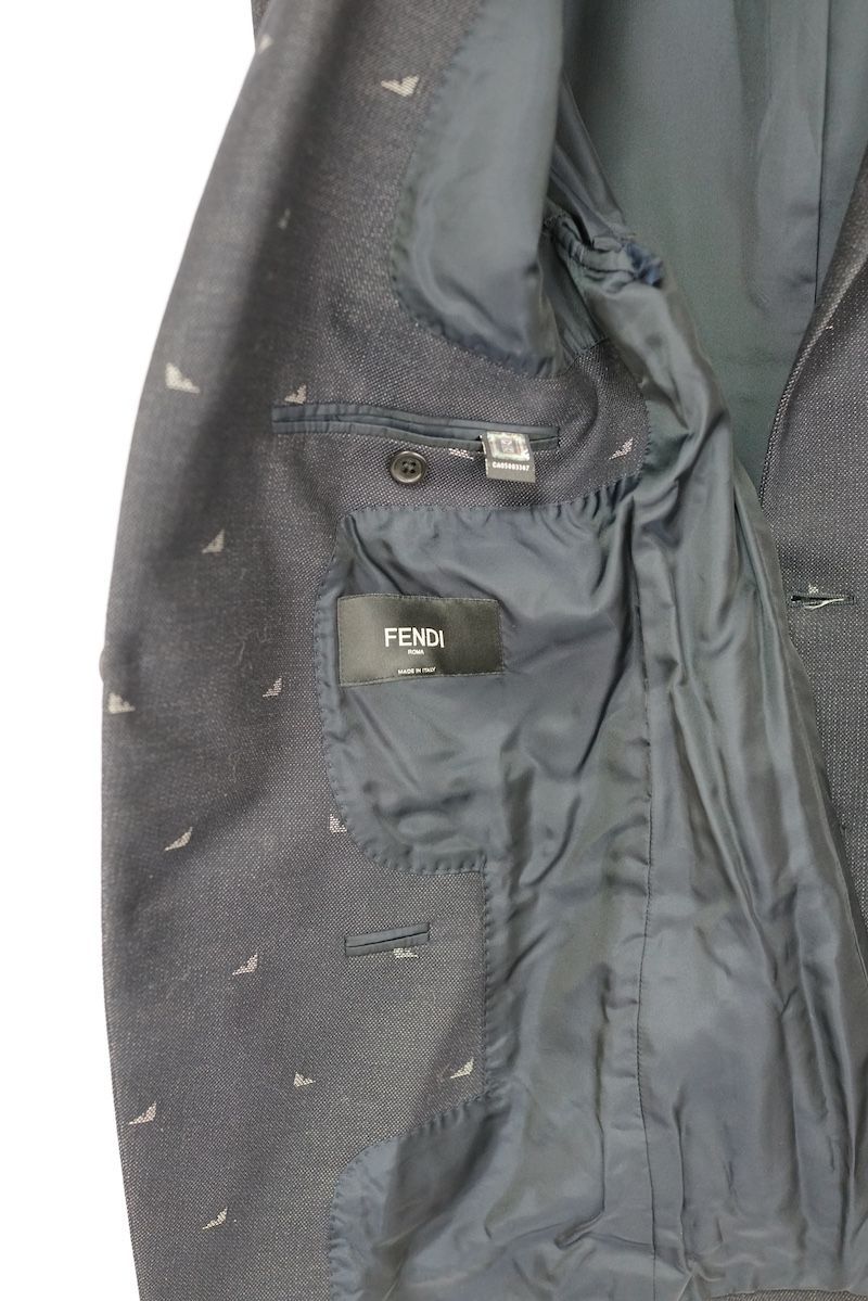Fendi Tailored Jacket 2 48 175/92A Fj0559 A8Nb