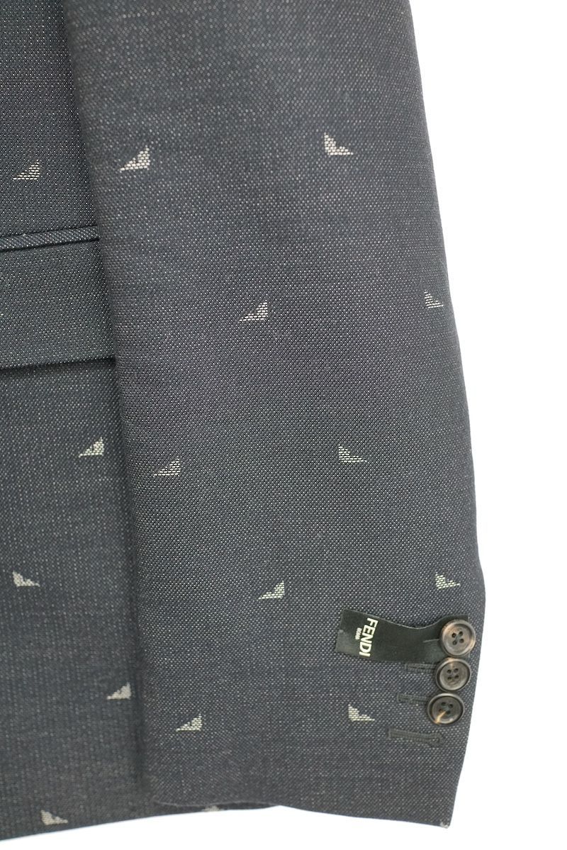 Fendi Tailored Jacket 2 48 175/92A Fj0559 A8Nb