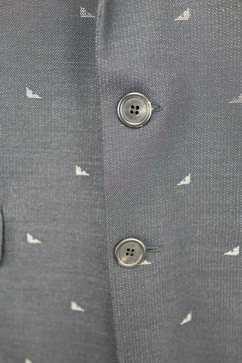 Fendi Tailored Jacket 2 48 175/92A Fj0559 A8Nb