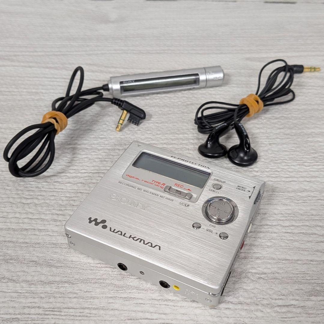 Sony Portable Md Players Mz-R909