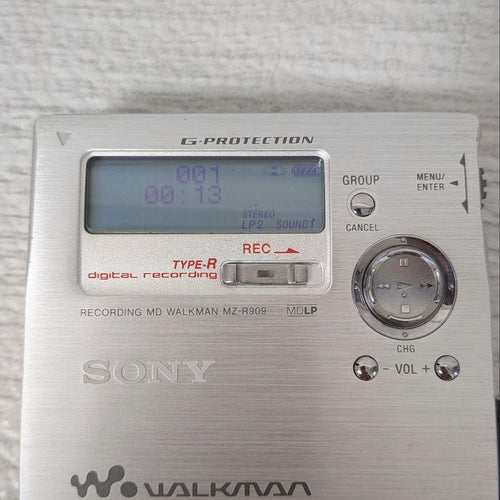 Sony Portable Md Players Mz-R909