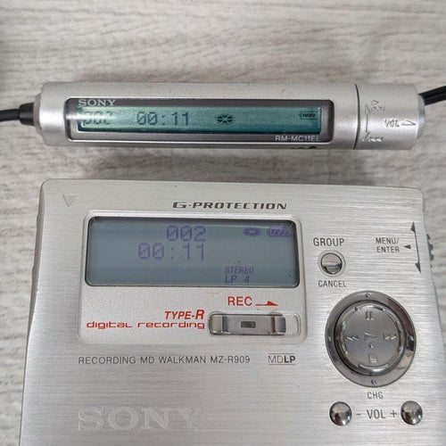 Sony Portable Md Players Mz-R909