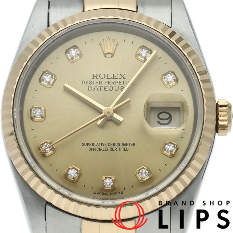 Rolex Others 10P 16233G(S) K18Yg/Ss