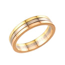 Cartier Ring #59 K18 Yg Wg Pg 3 750 Vendome 90324408