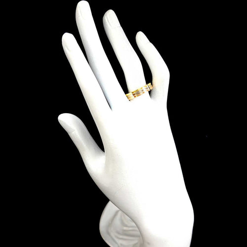 Cartier Ring #59 K18 Yg Wg Pg 3 750 Vendome 90324408