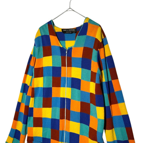 Comme Des Garcons Homme Plus Cardigan 01Aw Panel Check /00S/ Pc-N037 (S~M