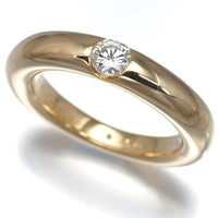 Cartier Ring 0.25Ct 52 K18Yg #190124