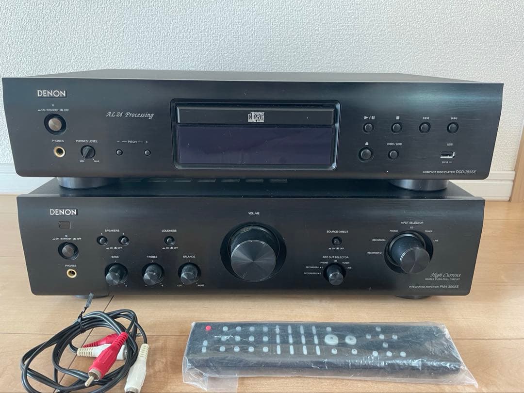Denon Av Amplifier Dcd-755Se+Pma-390Se Cd