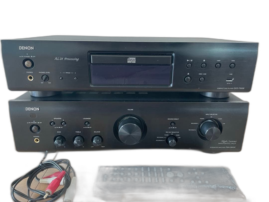 Denon Av Amplifier Dcd-755Se+Pma-390Se Cd