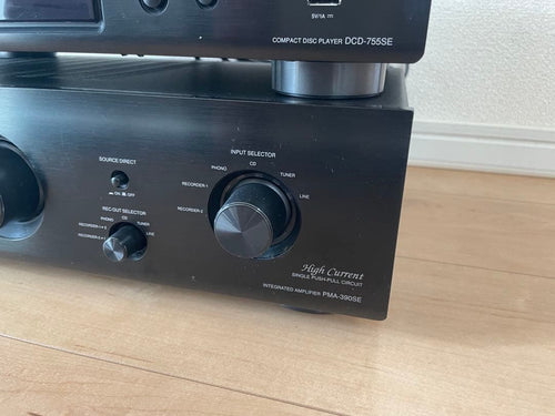 Denon Av Amplifier Dcd-755Se+Pma-390Se Cd