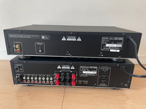 Denon Av Amplifier Dcd-755Se+Pma-390Se Cd