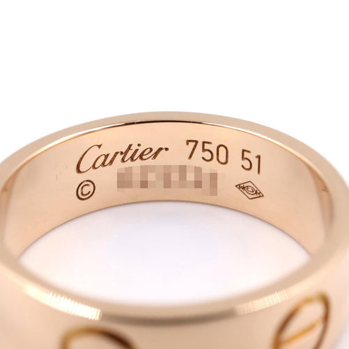 Cartier Ring B4084800 K18Pg Used A