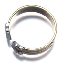 Cartier Ring 2C C C2 Sm 53 K18Yg/Wg/Pg #194157