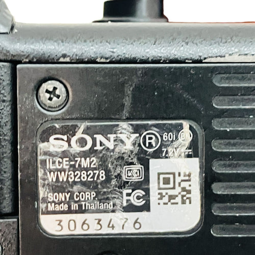 Mirrorless Interchangeable Lips Sony Ilce-7M2 7Ii C11141723