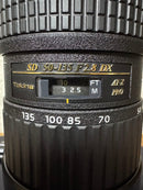 Tokina Lens (Zoom) At-X 50-135Mm F2.8 (If) Dx