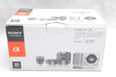Sony Mirrorless Interchangeable Lens Cameras Nex-3/E 16Mm/18-55Mm
