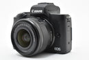 Canon Mirrorless Interchangeable Lips 3000 Kiss M Ef-M 15-45 F3.5-6.3 Is Stm