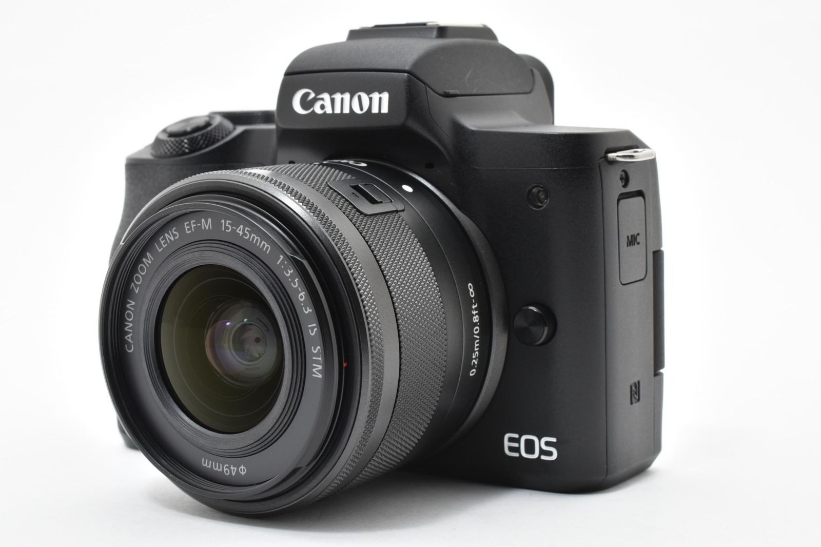 Canon Mirrorless Interchangeable Lips 3000 Kiss M Ef-M 15-45 F3.5-6.3 Is Stm