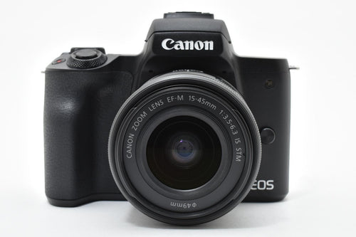 Canon Mirrorless Interchangeable Lips 3000 Kiss M Ef-M 15-45 F3.5-6.3 Is Stm