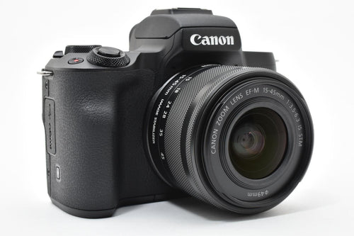 Canon Mirrorless Interchangeable Lips 3000 Kiss M Ef-M 15-45 F3.5-6.3 Is Stm