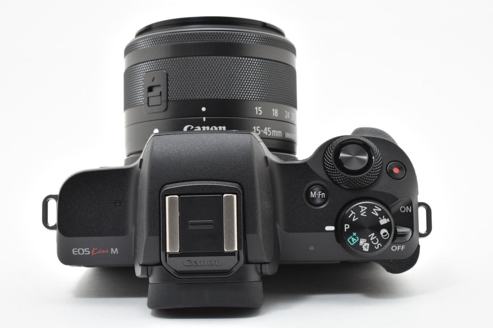 Canon Mirrorless Interchangeable Lips 3000 Kiss M Ef-M 15-45 F3.5-6.3 Is Stm