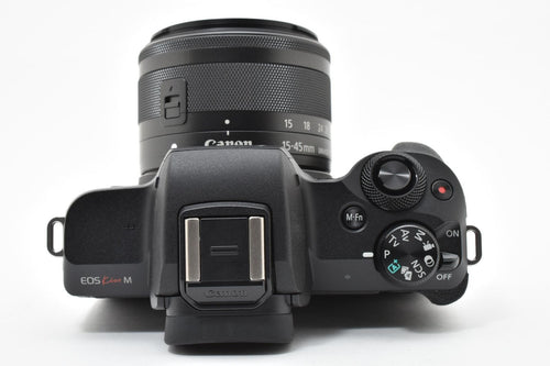 Canon Mirrorless Interchangeable Lips 3000 Kiss M Ef-M 15-45 F3.5-6.3 Is Stm