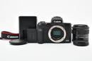 Canon Mirrorless Interchangeable Lips 3000 Kiss M Ef-M 15-45 F3.5-6.3 Is Stm